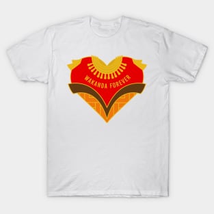 Superhero Heart - Wakanda Forever T-Shirt